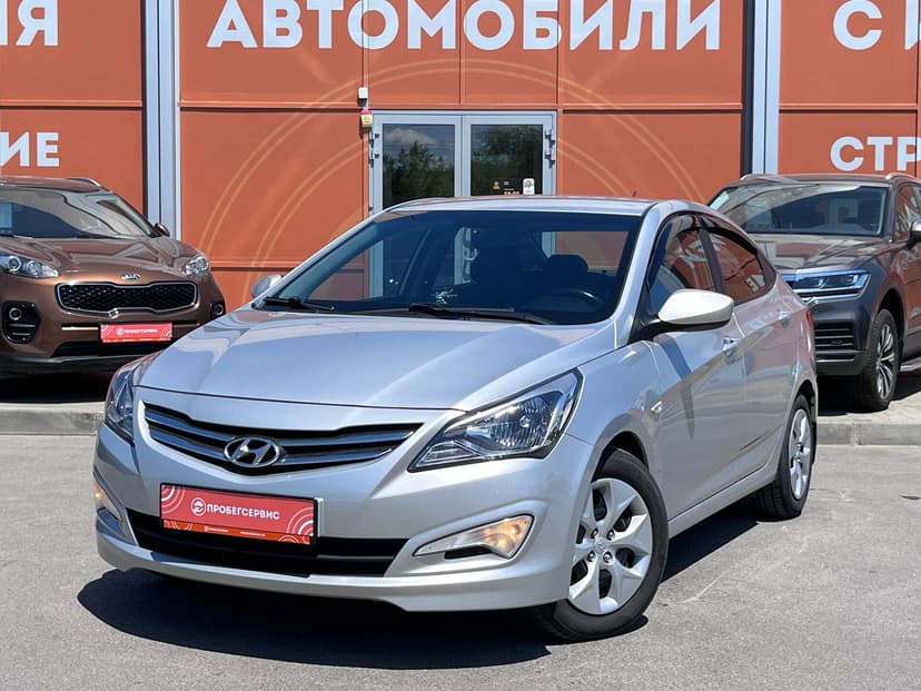 Hyundai Solaris с пробегом, 2015 год, Волгоград, 1.6 бензин, Автомат