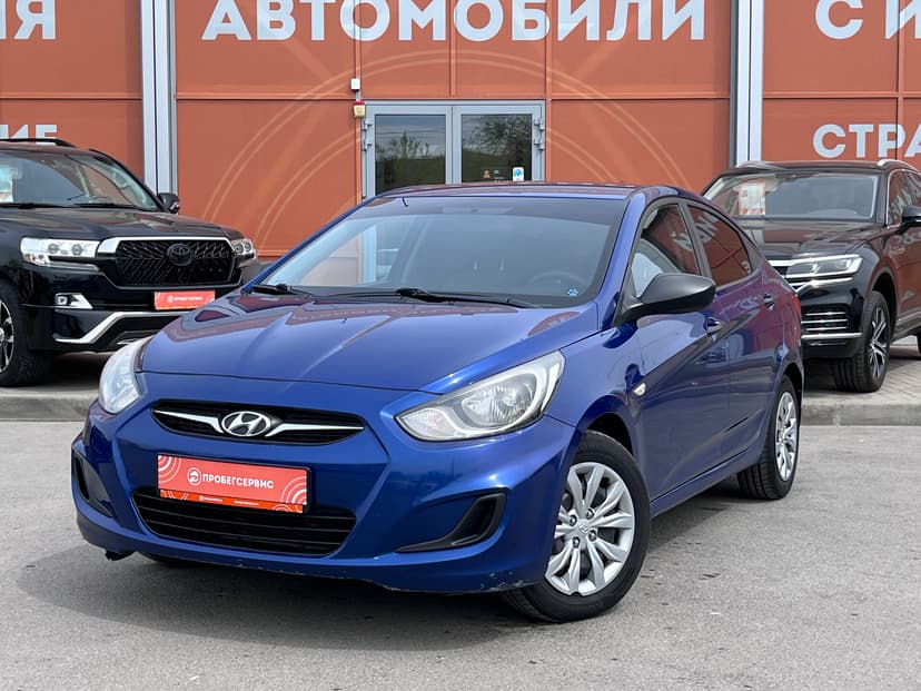 Hyundai Solaris с пробегом, 2011 год, Волгоград
