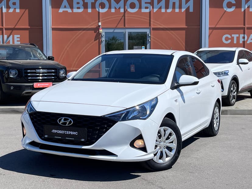 Hyundai Solaris с пробегом, 2021 год, Волгоград, 1.6 бензин, Механика