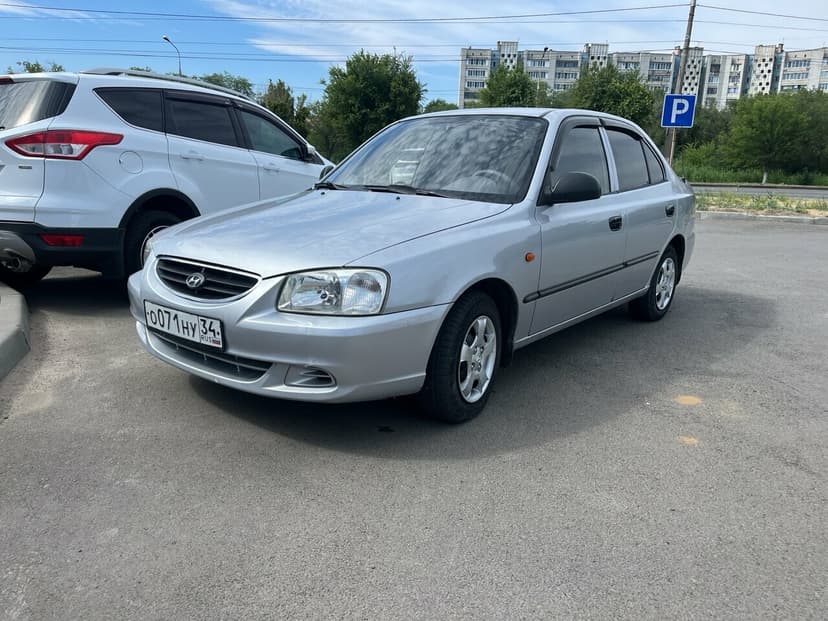 Hyundai Accent с пробегом, 2004 год, Волгоград, 1.5 бензин, Механика