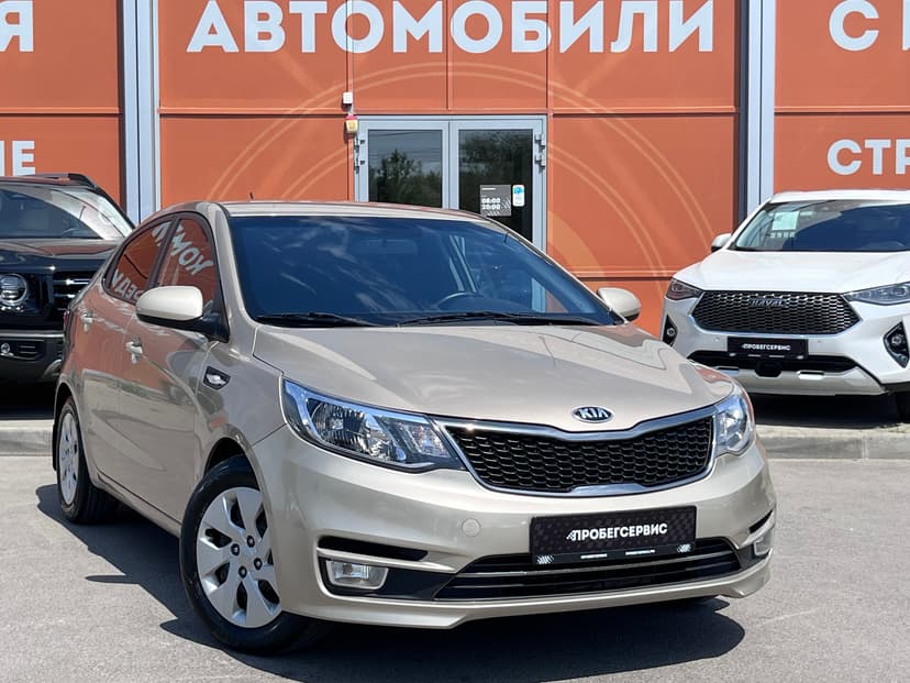 KIA Rio с пробегом, 2015 год, Волгоград, 1.6 бензин, Механика - вид 3